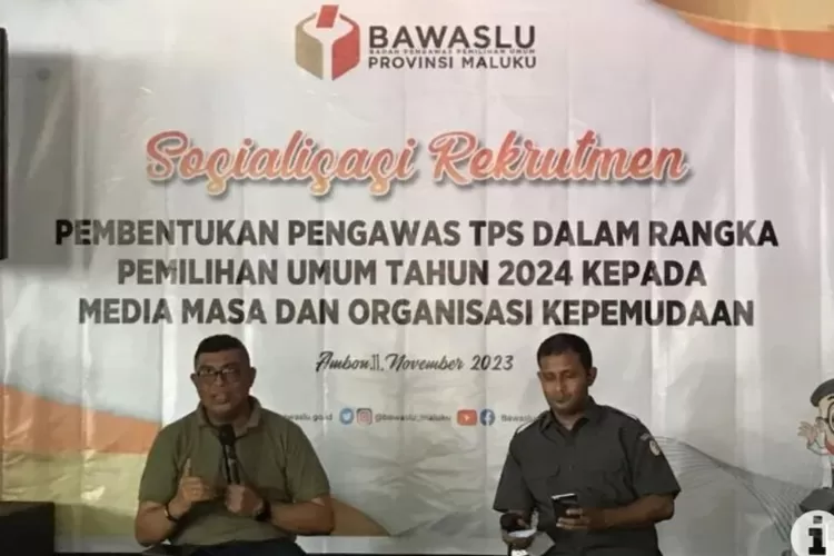 Bawaslu Maluku Libatkan 5.622 Pengawas TPS  Pemilu 2024 (Bawaslu Maluku)