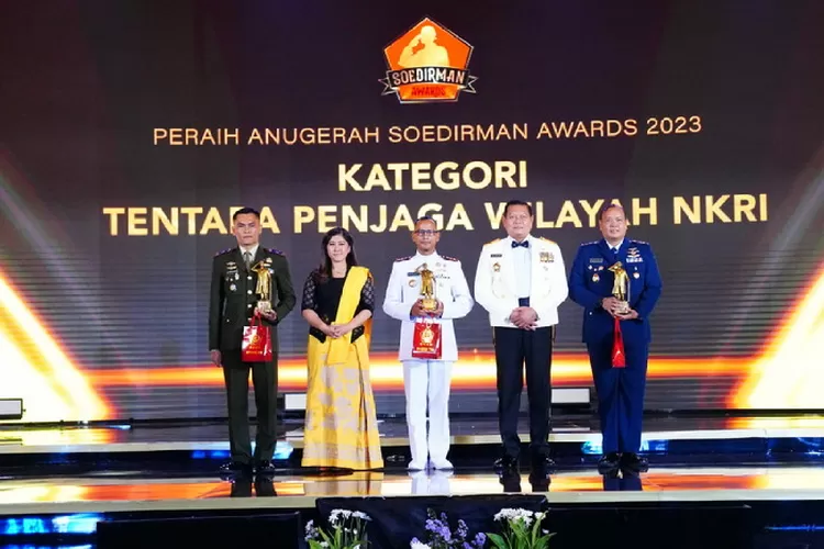TNI menggelar Soedirman Awards tahun 2023 sebagai bentuk apresiasi kepada prajurit TNI yang memiliki dedikasi luar biasa bagi masyarakat. Foto: Puspen TNI