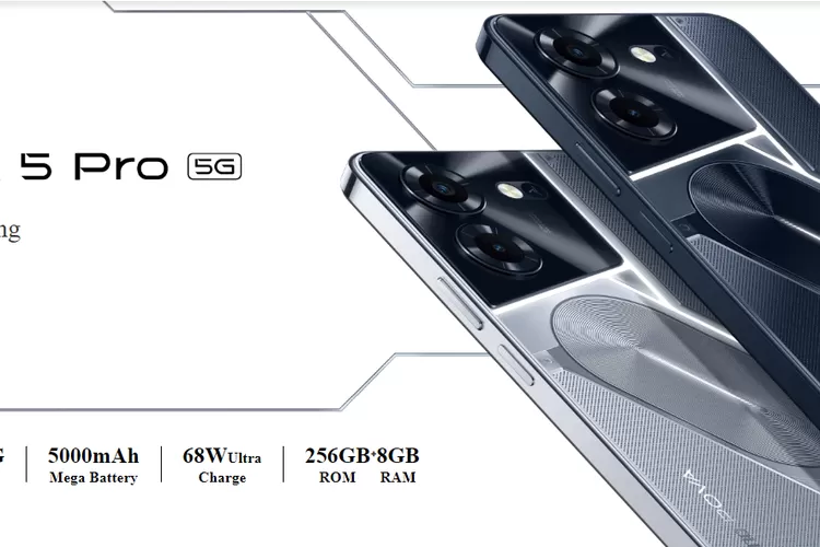 Spesifikasi Dan Harga Tecno POVA 5 Pro 5G Dengan RAM 8 + 8GB Dan ROM 256GB (tecno-mobile.com)