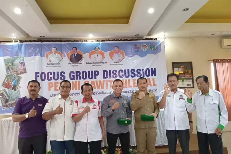Focus Group Discussion Petani Kelapa Sawit Milenial yang dilaksanakan di Hotel Sing A Song, Pematang Siantar, Kabupaten Simalungun. (istimewa )