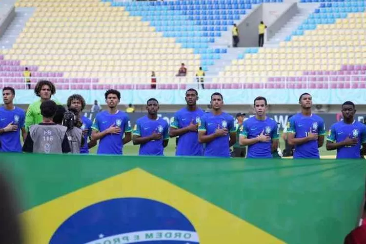 Timnas Brazil unggul 3-1 atas Ekuador di Piala Dunia U-17 di Stadion Manahan Solo (Istimewa Doc. LOC WCU17/RKY)
