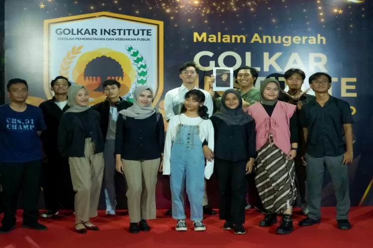 Malam Anugerah Golkar Institute Environment Video Competition di Amphitheater, DPP Partai Golkar, Slipi, Jakarta Barat (istimewa )