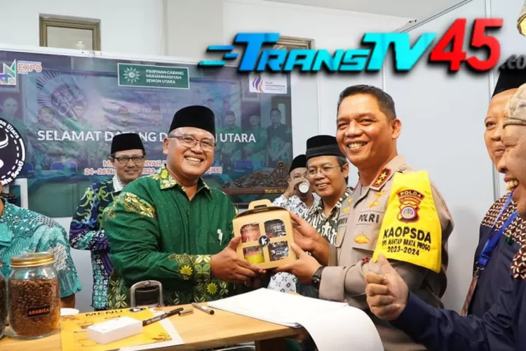 Kapolda DIY Irjen Suwondo Nainggolan turut menghadiri pembukaan Muhammadiyah Expo #3 (MJE) 2023 di Jogja Expo Center. (istimewa )
