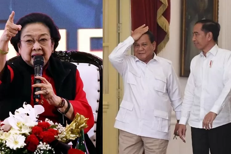 Ketua Umum PDIP Megawati Soekarnoputri kritik pemerintahan saat ini seperti Orba, Presiden Joko Widodo langsung bertemu Menhan Prabowo Subianto  (Ist)