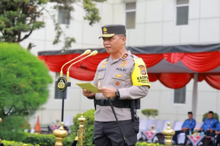 Kapolda DIY Irjen Pol Suwondo Nainggolan menjadi Inspektur Upacara dalam peringatan HUT ke 53 Korpri di Mapolda DIY  (istimewa )