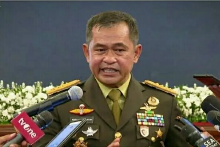 Dilantik Presiden Jokowi Jadi KSAD, Jenderal Maruli Pastikan Netralitas TNI di Pemilu 2024. (Tangkapan layar Youtube Setpres)