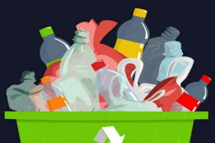 Ilustrasi limbah botol botol  plastik. Foto: istimewa