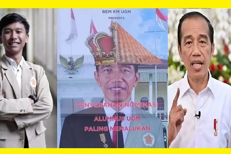 Etika ditekankan Presiden Joko Widodo (Jokowi) merespon kritik pedas dan perlawanan Ketua BEM KM UGM Gielbran M Noor (Ist)