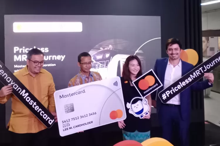 Mastercard kerjasama strategis dengan MRT Jakarta (Ist)