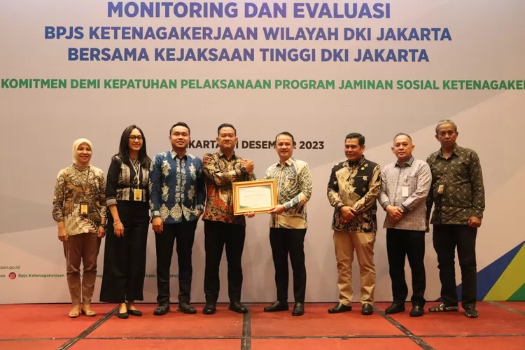 Kegiatan Monitoring dan Evaluasi Kerja sama Penegakan Hukum terkait pelaksanaan program BPJS Ketenagakerjaan di wilayah DKI Jakarta,