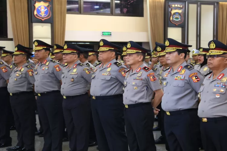 Kapolri Jenderal Listyo Sigit Prabowo memimpin langsung Korps Raport di Rupatama Mabes Polri (istimewa )
