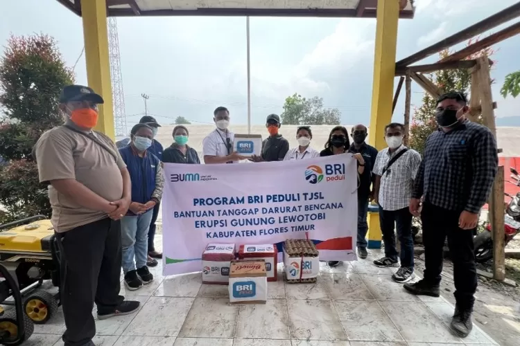 Tanggap Bencana Erupsi Gunung Lewotobi Laki-laki, BRI Distribusikan Bantuan Bagi Korban Terdampak di Flores Timur (BRI Pusat)
