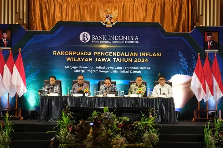 Suasana Rakorpusda Pengendalian Inflasi Jawa