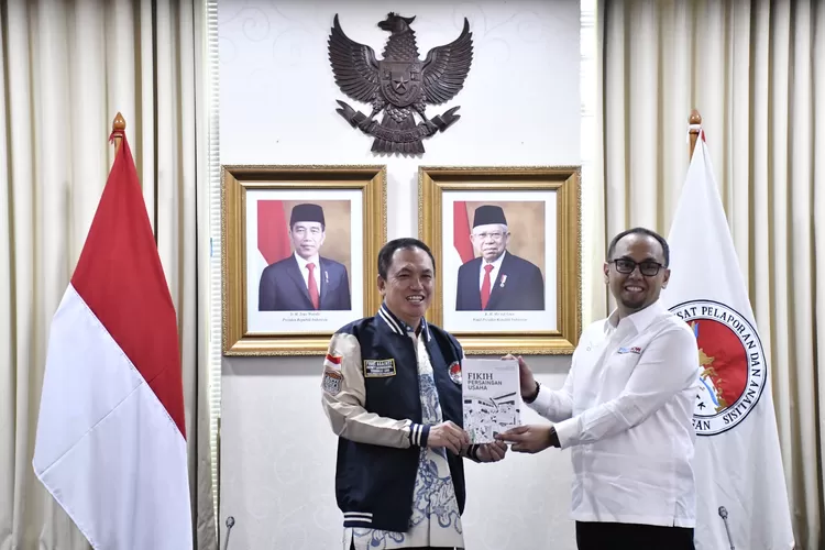 pertemuan yang dilakukan Ketua KPPU M. Fanshurullah Asa dengan Kepala PPATK Ivan Yustiavandana di Kantor PPATK Jakarta, Rabu (13/4/2024). (FOTO: Biro Humas KPPU)