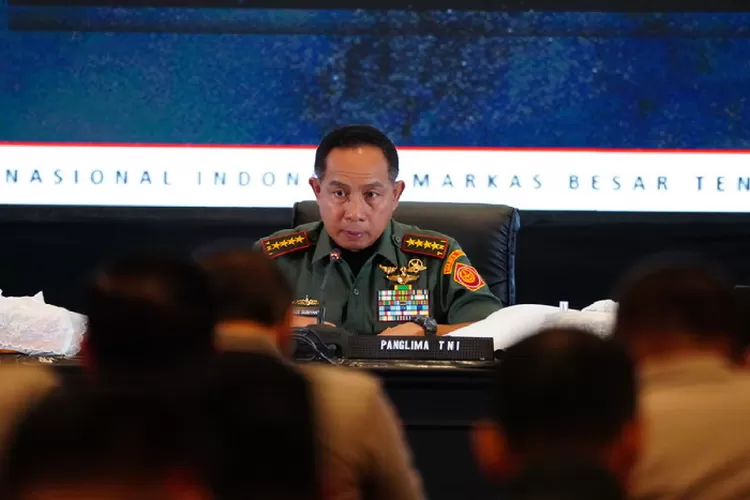 Panglima TNI Jenderal TNI Agus Subiyanto menghadiri Rapat Koordinasi Lintas Sektoral Operasi Ketupat 2024. Foto: Puspen TNI
