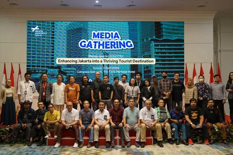 JXB menggelar Media Gathering di Ball Room The Tavia Heritage Hotel di Jalan  Soeprapto, Jakarta  Pusat, Selasa (2/4/2024).