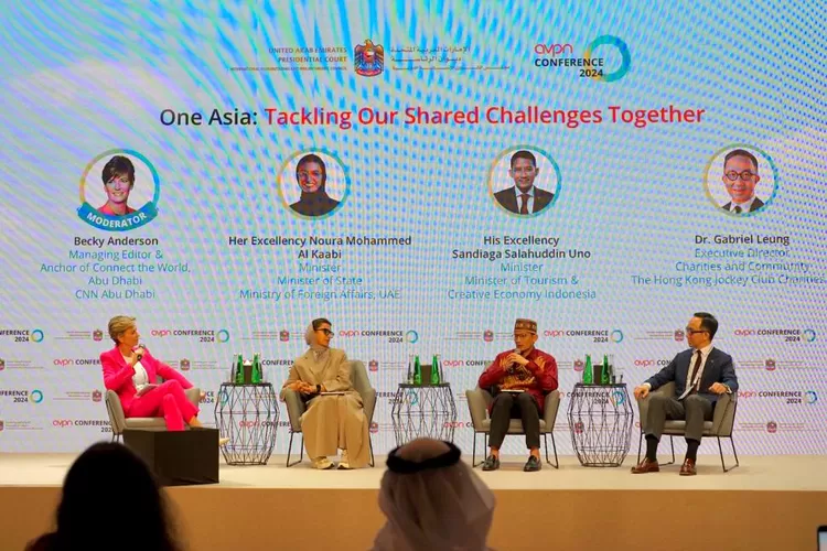 Menparekraf Bicara Pariwisata Berkelanjutan Indonesia di AVPN Abu Dhabi 2024 (Ist)