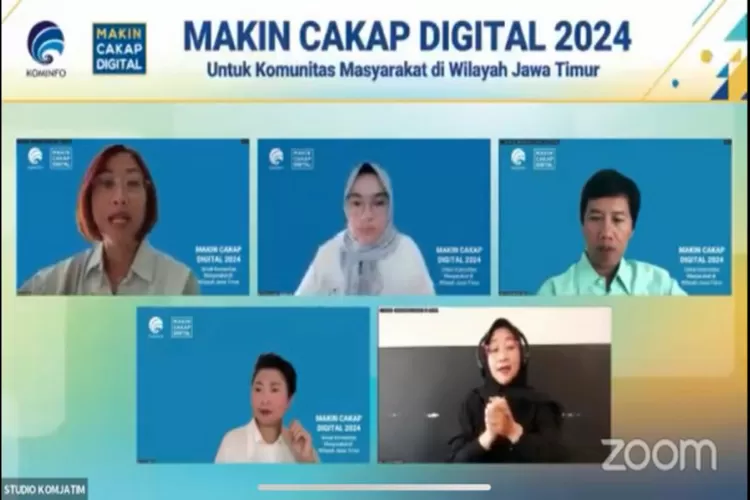 Kominfo RI kembali menggelar kegiatan webinar Makin Cakap Digital 2024 untuk segmen komunitas di wilayah Kabupaten Situbondo, Jawa Timur bertema: Konten Kreatif Berbasis Budaya Digital. (Istimewa )