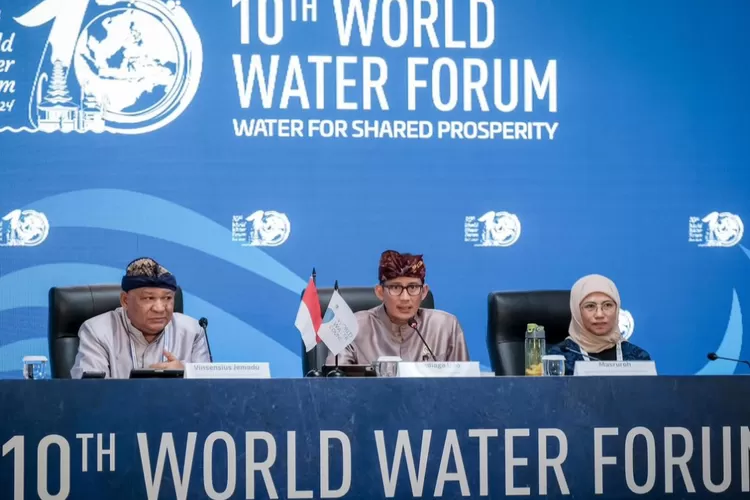 Menparekraf di forum 10th World Water Forum (Ist)