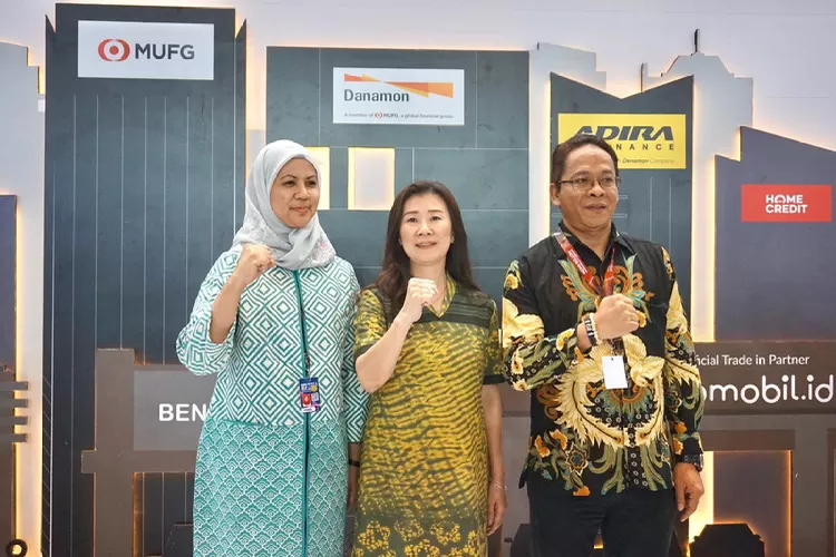 MUFG, Danamon, dan Adira Finance menyatakan dukungannya pada industri otomotif di di ajang IIMS 2024 Surabaya