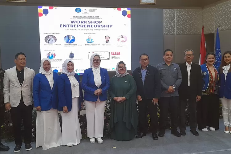 DPD Iwapi  DKI Jakarta berkolaborasi dengan LPK  ITL Trisakti  menggelar  workshop  enterpreneurship di kampus ITL Trisakti, Kamis (30/5/2024). 