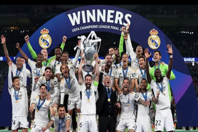 Real Madrid juara Liga Champions ke 15 kali (Ist)