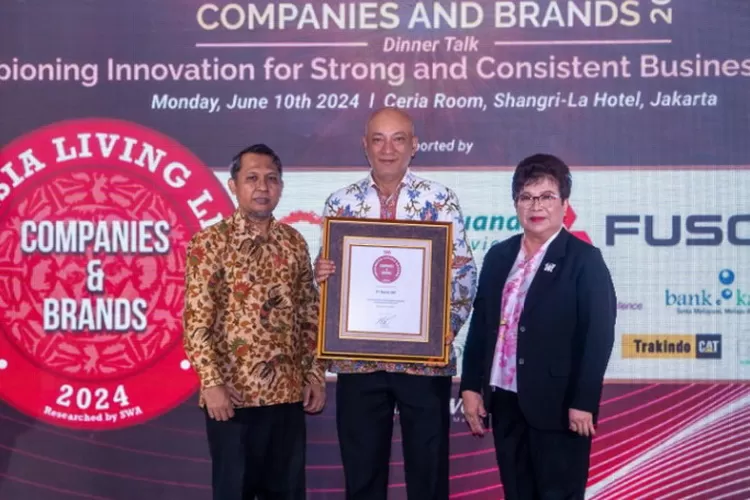 Bank DKI raih penghargaan Indonesia Best Living Legend Company in Managing Innovation 2024. Foto: Bank DKI