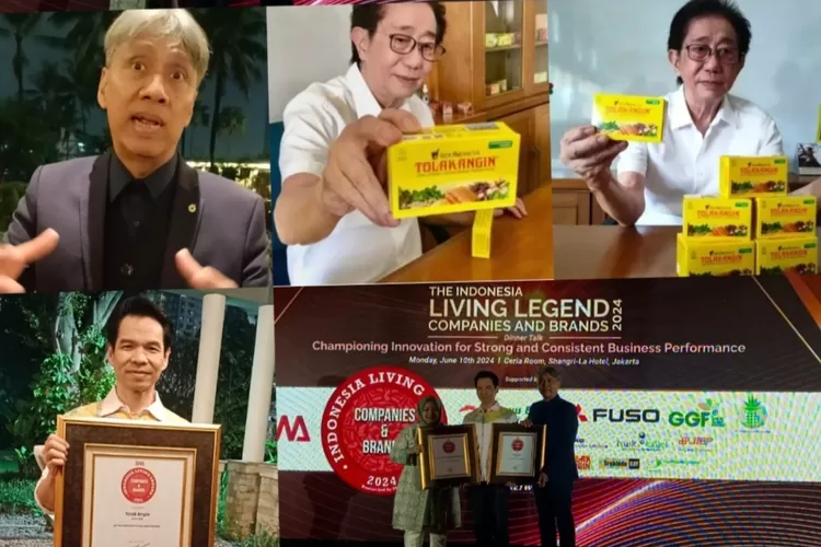 Mampu melintasi zaman menjadi brand Indonesia banget dan jadi pride bangsa, Sido Muncul dan Tolak Angin meraih penghargaan Indonesia Living Legend Award 2024 dari Majalah SWA (AG Sofyan)
