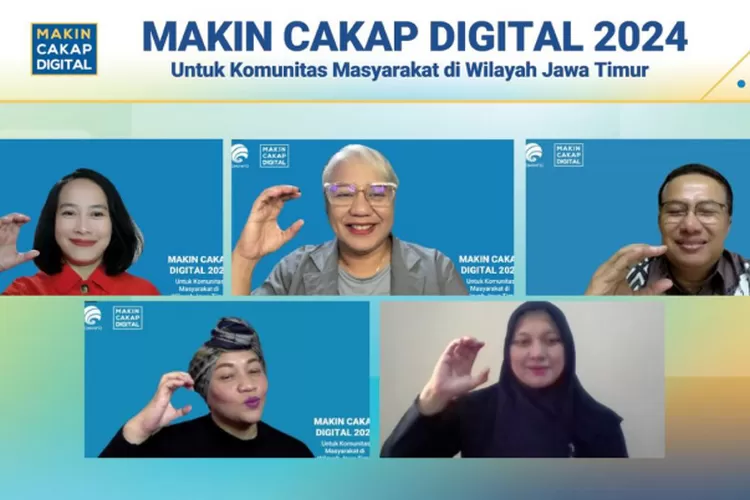 Kementerian Kominfo RI menyelenggarakan webinar #MakinCakapDigital2024 untuk segmen komunitas di wilayah Kabupaten Banyuwangi, Jawa Timur bertema: Etika Bebas Berpendapat di Dunia Digital. (Istimewa )