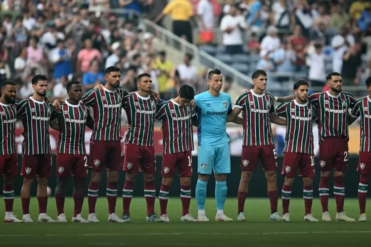 Fluminense berhasil menjaga keunggulan 2-1 hingga memastikan mereka melaju ke semifinal  (Twitter @FluminenseFC)