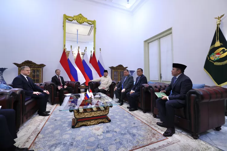 Prabowo Tiba di Indonesia 