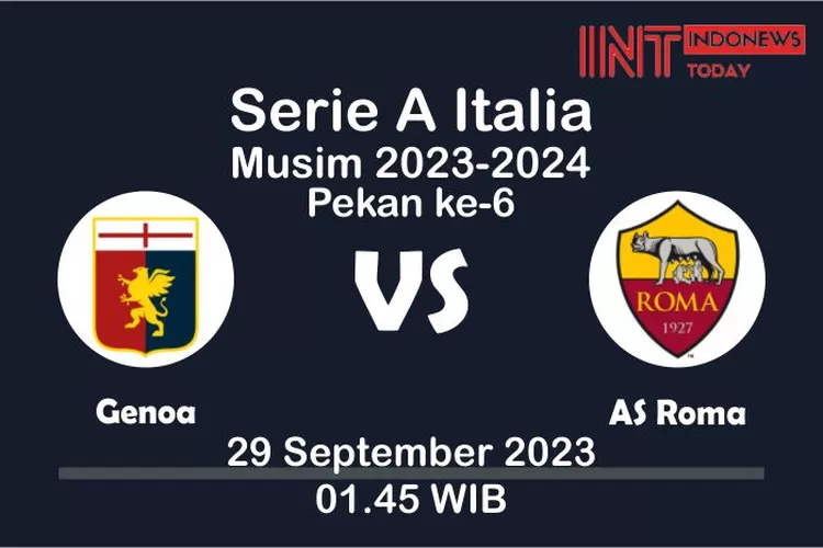 Prediksi Genoa vs Reggiana di Coppa Italia 2023, Statistik, Skor, Susunan  Pemain, dan Head to Head