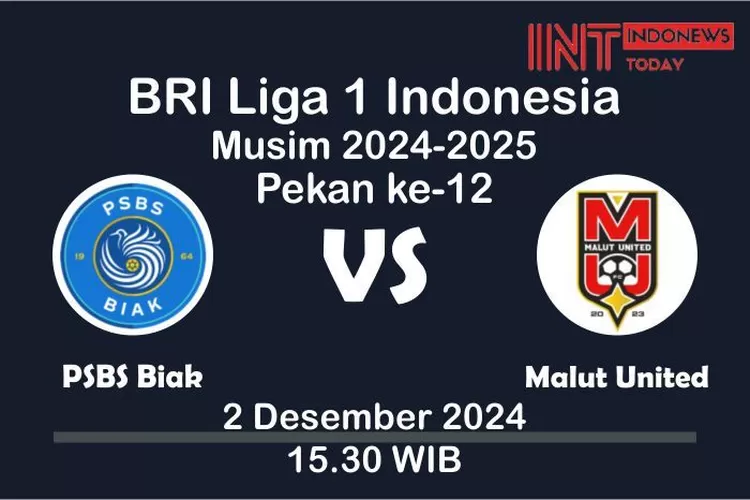 Nonton Di Sini Link Live Streaming Psbs Biak Vs Malut United Siaran