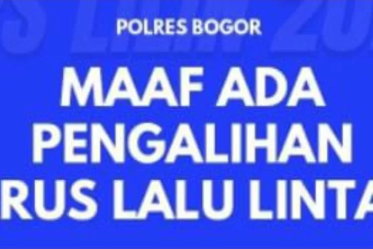 Malam Tahun Baru 2024, Jalur Pucak Bogor Dialihkan - Harian Terbit