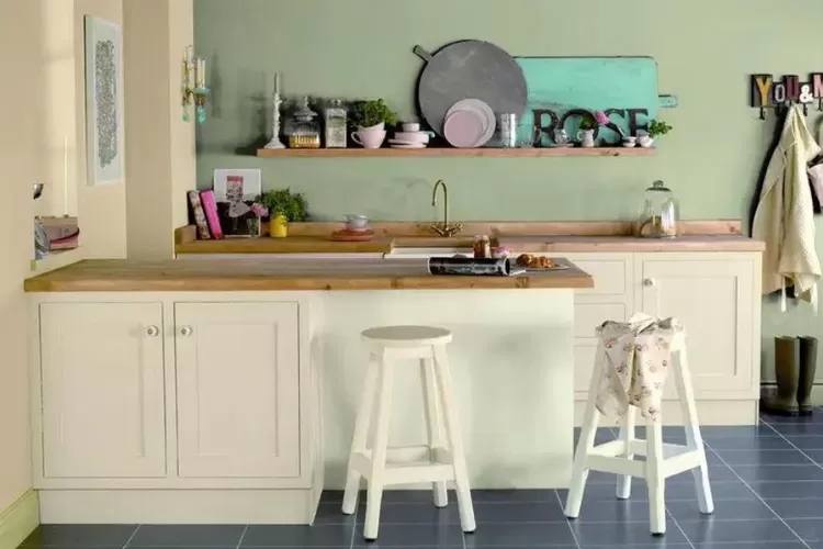 Keren! 5 Warna Cat Dapur yang Cerah Ini Bikin Tampilan Lebih Estetik! -  Harian Terbit - Halaman 2