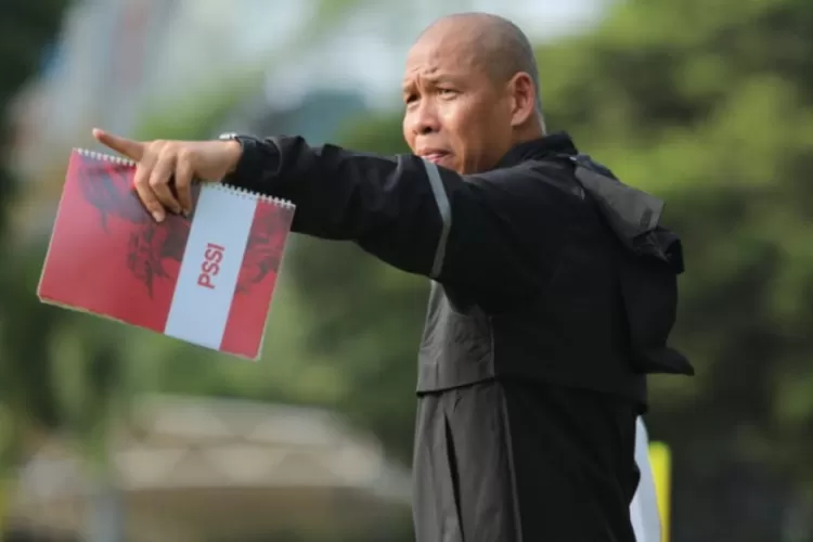 Pelatih Timnas Indonesia U-17, Nova Arianto.