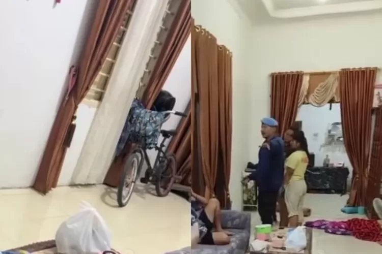 Video polisi diduga selingkuh digrebek istri di Tanjungbalai viral, Propam Mabes Polri dikabarkan turun tangan. (Foto: Instagram @feedgramindo)