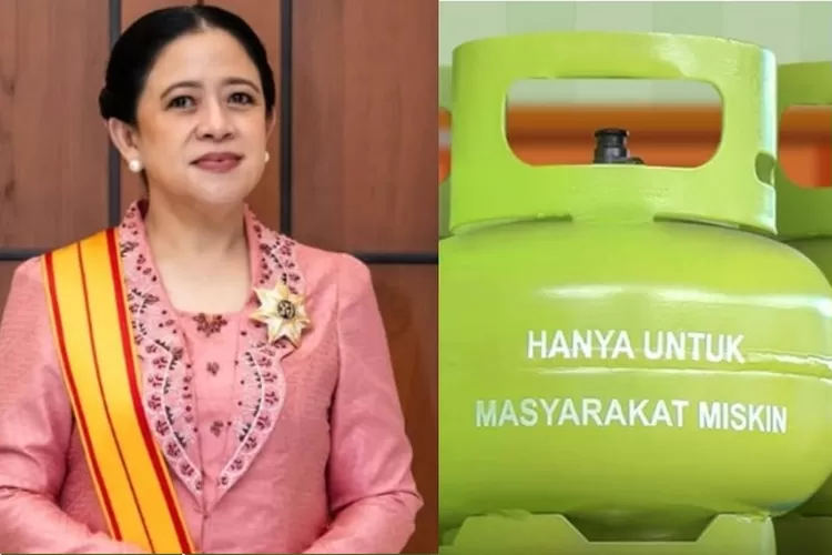 Ketua DPR RI Puan Dukung Rencana Beli Gas LPG 3 Kg Pakai NIK, Pastikan DPR Bakal Lakukan Pengawasan. (Foto: Kolase Istimewa - INDEPENDENMEDIA.ID)