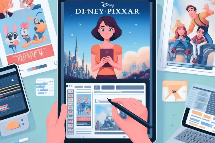 Tak Perlu Aplikasi Inilah Cara Mudah Bikin Poster Ala Disney Pixar