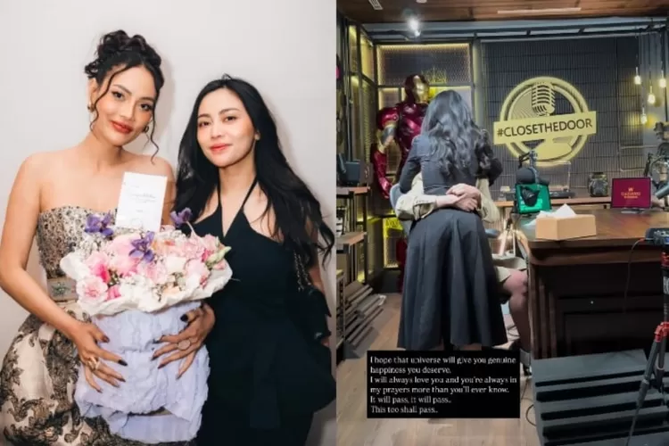 Selebgram  Rachel Vennya turut mendampingi Erika Carlina saat podcast bersama Deddy Corbuzier.  (Instagram/rachelvennya)