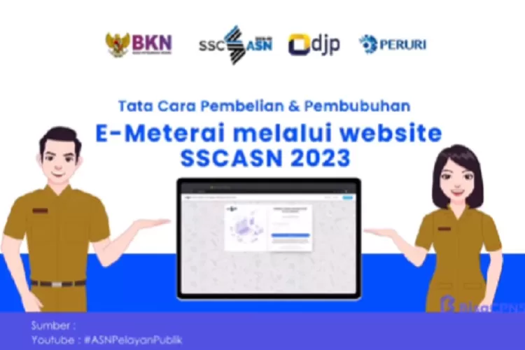 Cara Membeli e-Materai CPNS 2023, Panduan Lengkap Lulus Jadi ASN - Unews