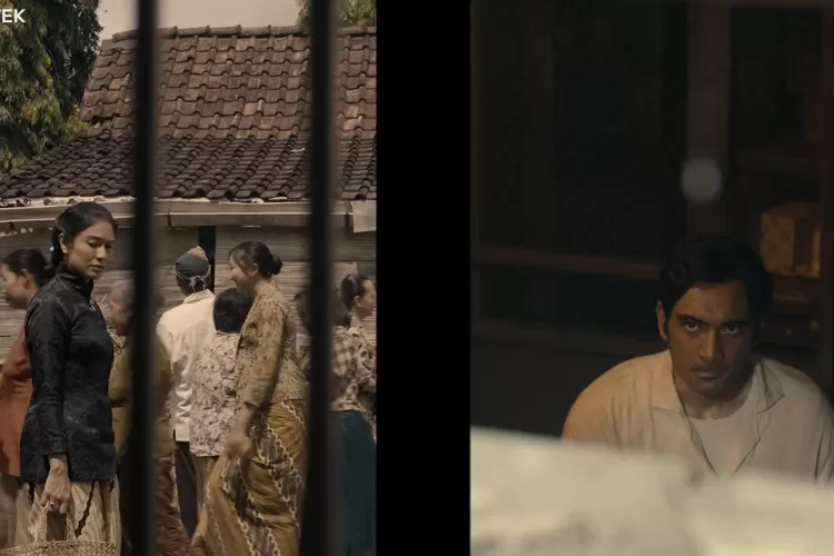 Nadin Amizah menanyikan lagu Chrisye 'Kala Sang Surya Tenggelam untuk soundtrack serial Gadis Kretek. (Tangkapan layar YouTube Netflix Indonesia).