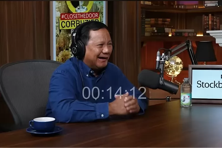 Tawa Prabowo Saat Deddy Corbuzier Bicara soal Jatah Menteri: Lo Nggak Ada Potongan, Ded