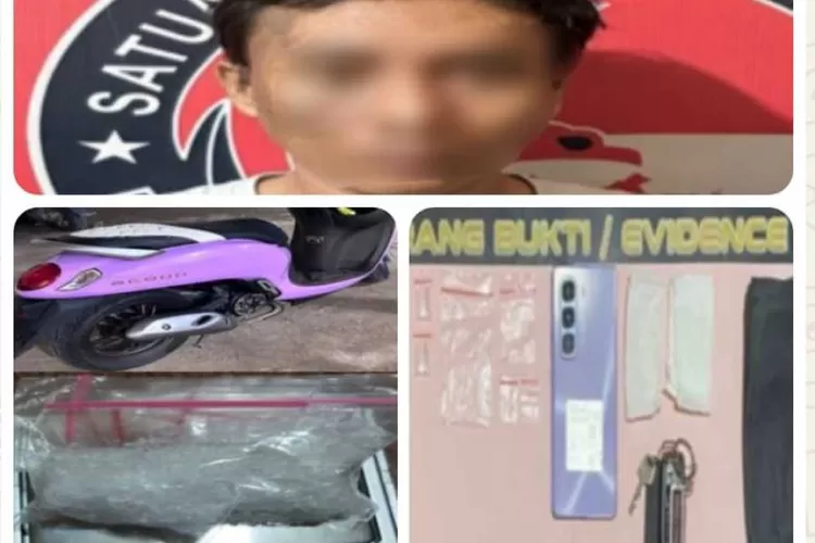 Satres Narkoba Polres Muara Enim Gagalkan Peredaran 13,65 Gram Sabu di Lawang Kidul (Frekuensinews )