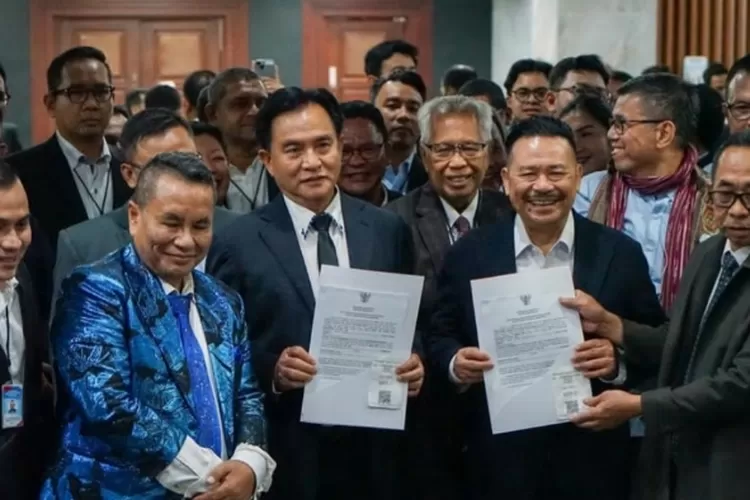 Ketua Tim Pembela Prabowo-Gibran, Yusril Ihza Mahendra, sudah siapkan 45 pengacara untuk menghadapi perkara perselisihan hasil pemilihan umum (PHPU) di MK (Instagram @yusrilihzamhd)