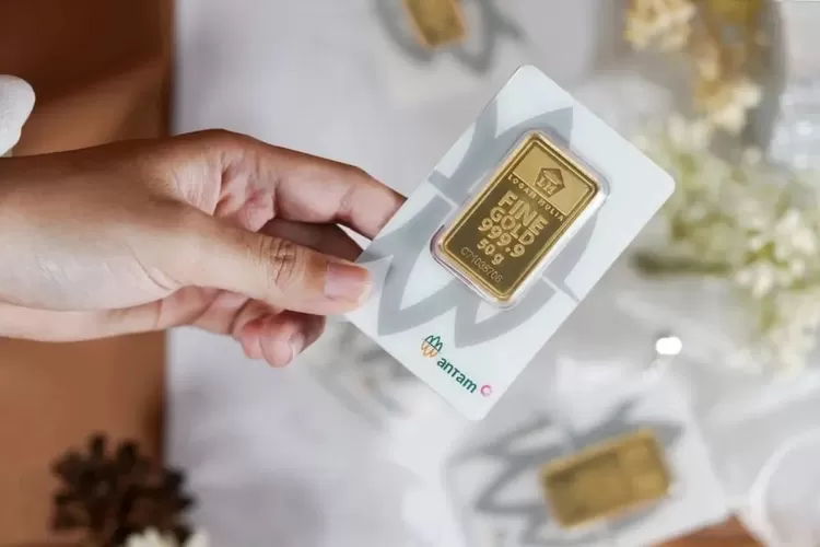 Ilustrasi Update harga emas hari ini.