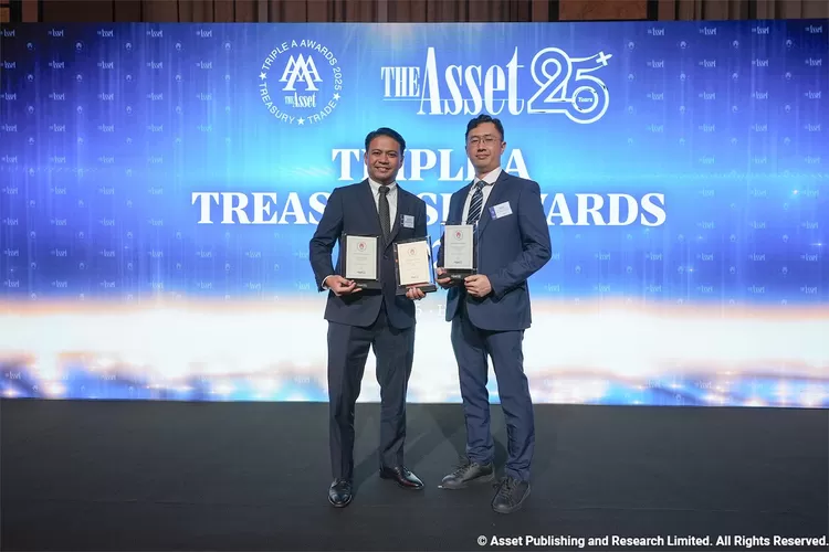 BRI kembali mengharumkan nama Indonesia dengan meraih 3 penghargaan dari The Asset Treasurise Awards 2025. (Dok. Bank BRI)