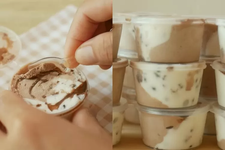 Cuma 4 Bahan! Resep Membuat Es Krim Ala Kreator Dapurumi Yang Simpel ...