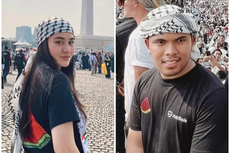 Aaliyah Massaid banjir hujatan netizen saat aksi bela Palestina bareng