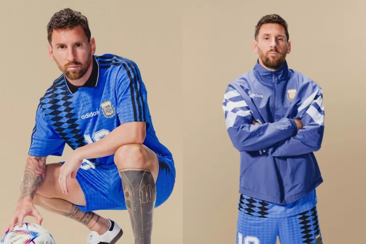 Messi Tampil Simple Dan Elegan, Ini Dia Koleksi Jersey Retro Tim ...